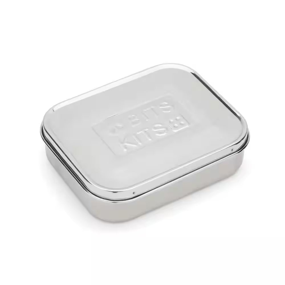 Bento Box Lunch and Condiment Containers Bundle for Kids and Adults, Stainless Steel, Set of 5