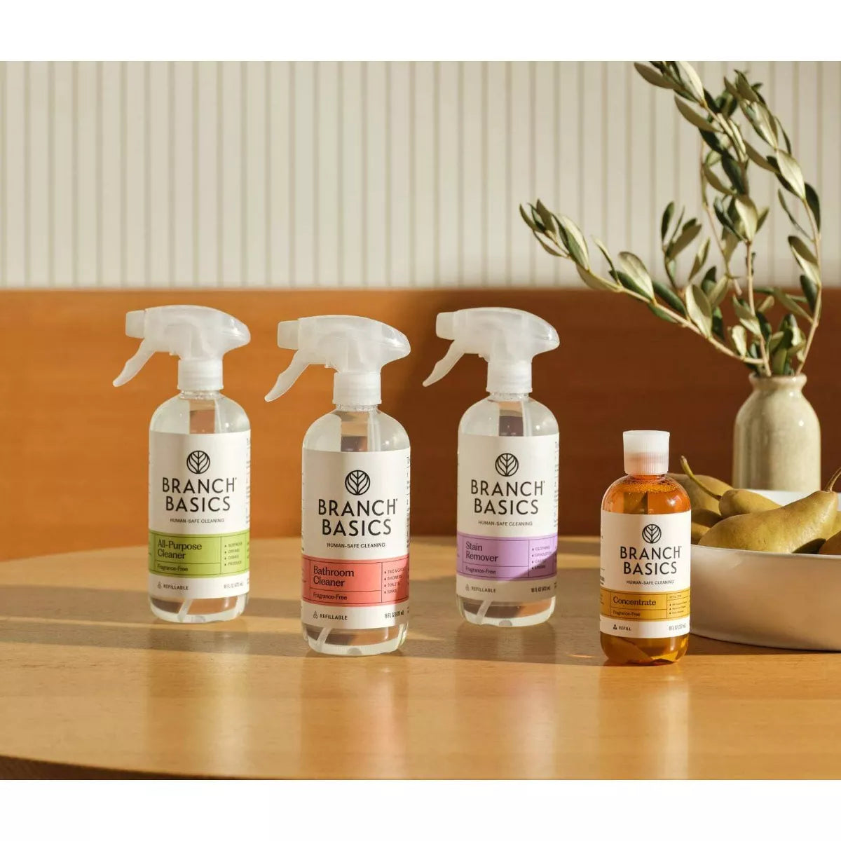 Branch Basics Fragrance-Free Concentrate All-Purpose Cleaner - 8Oz: Multipurpose, Countertops, Cooktops, Bath Tub