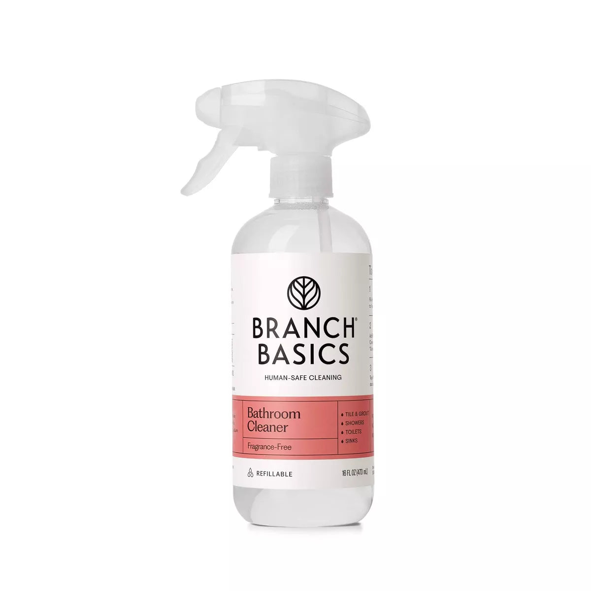 Branch Basics Fragrance-Free Bathroom Cleaner - 16 Fl Oz