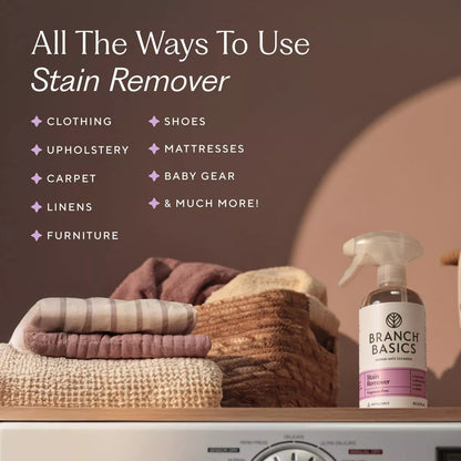 Branch Basics Fragrance-Free Stain Remover - 16 Fl Oz: Paraben-Free, Sulfate-Free, Multi-Surface Spray Bottle