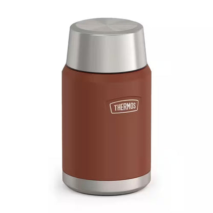 24 Oz. Saddle Stainless Steel Food Jar with Spoon